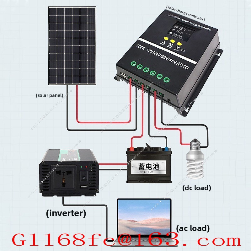 Charge Controller Solar - وحدة تحكم شمسية MPPT 60A80A100A، وحدة