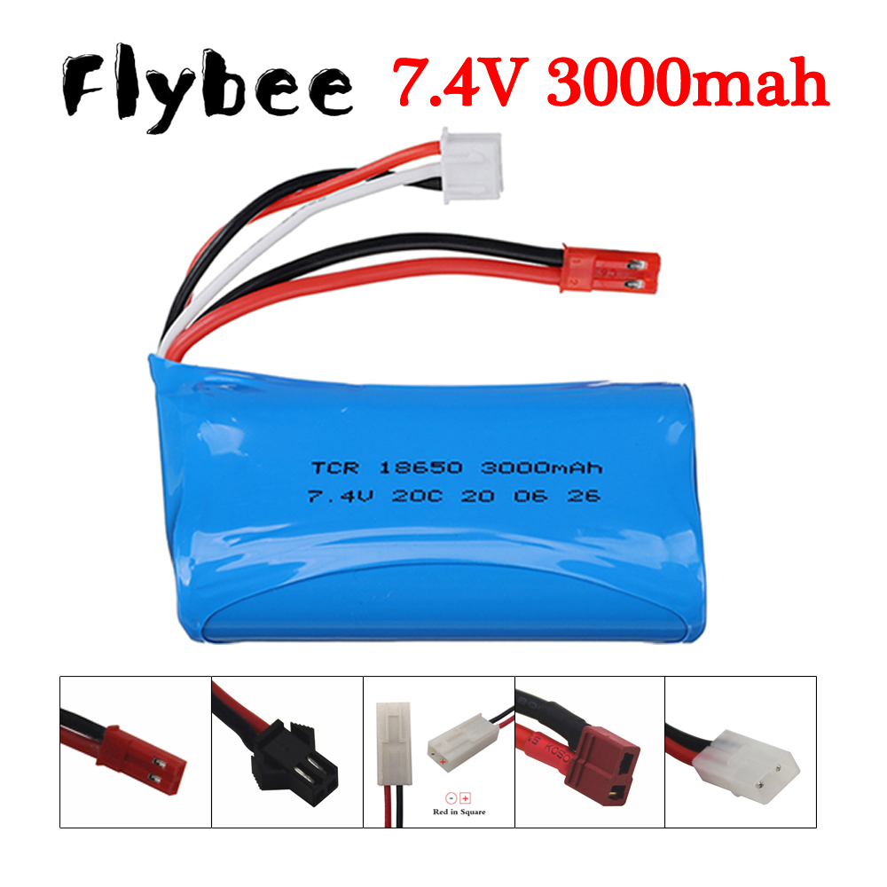 Lithium Battery 12V - 7.4 فولت 3000 mAh 18650 ليثيوم