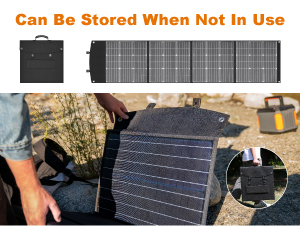 لوح شمسي قابل للطي بقوة 200 وا - مراجعة Solar Panel 200W وسعره