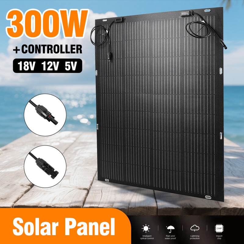 300 واط لوحة طاقة شمسية مرنة 1 - مراجعة Solar Panel 200W وسعره