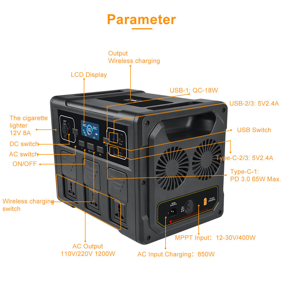 مولد طاقة شمسية محمول بقدرة 12 - مراجعة Solar Generator وسعره