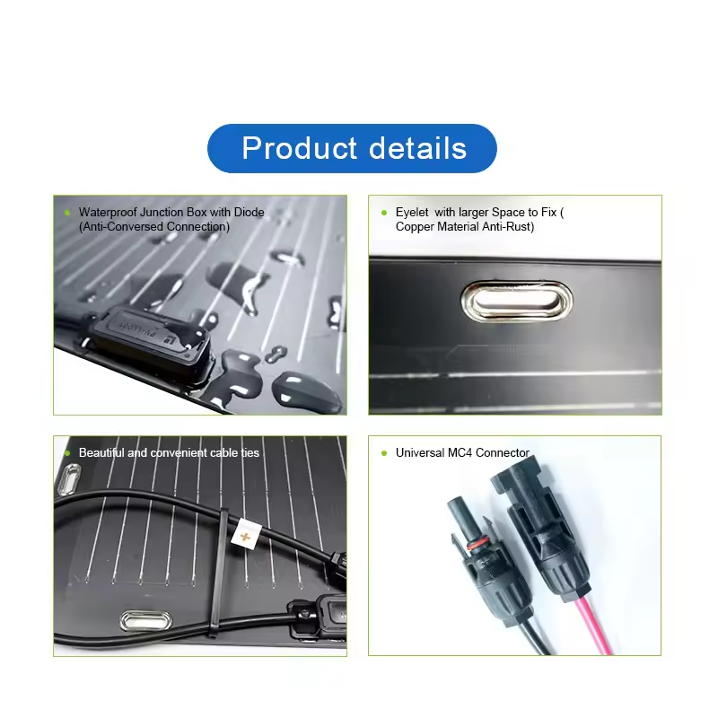 ألواح شمسية أحادية البلورية خف - مراجعة Solar Panel 200W وسعره