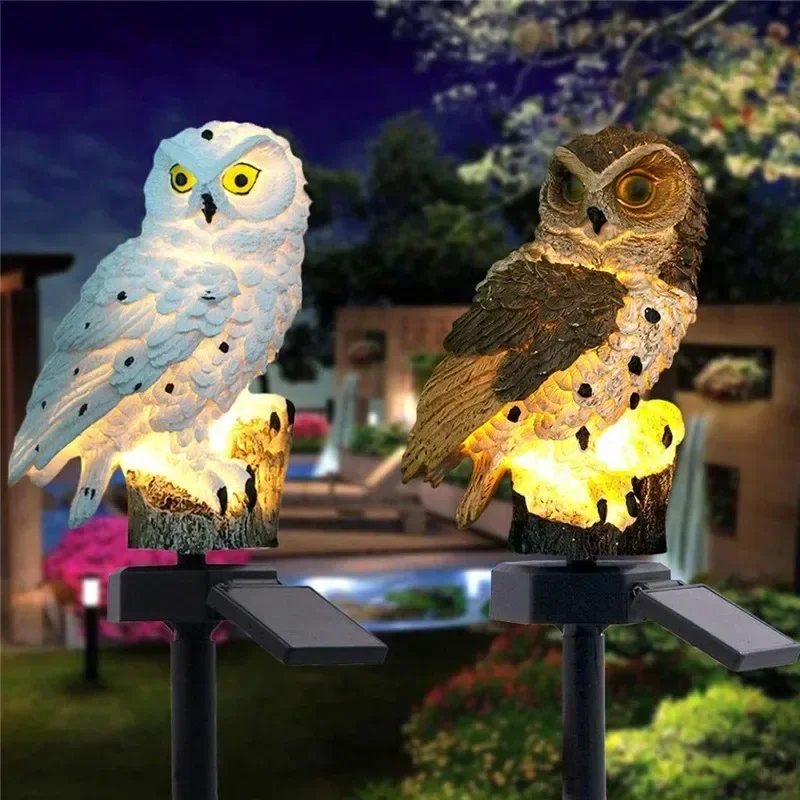 تمثال بومة يعمل بالطاقة الشمسي - مراجعة Solar Lamp وسعره